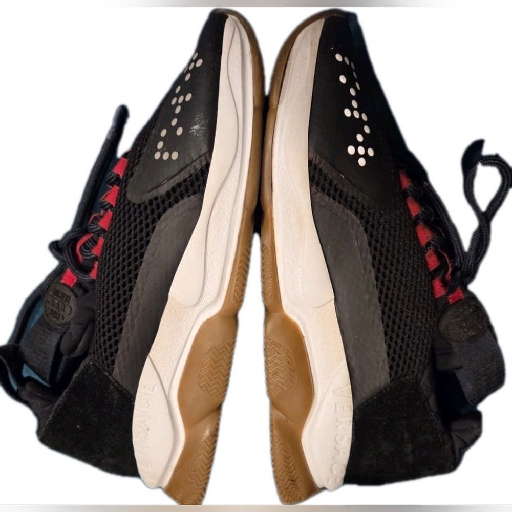 Versace Chain Reaction LowTop Sneakers (Unisex) Size 41 US Wmns Sz 10 / Men Sz 8 - Picture 8 of 16